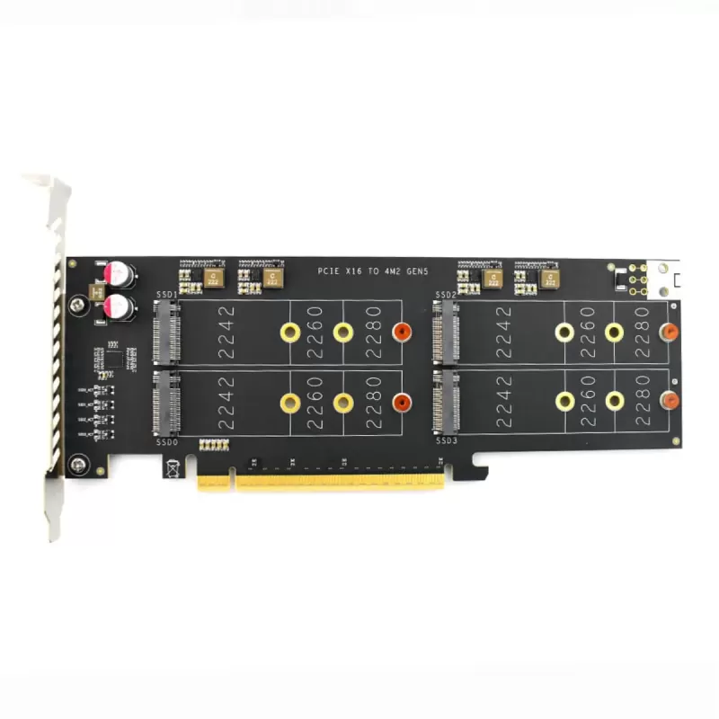 כרטיס מתאם x4 to x16 Card CST-4M2G5
