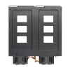 Drive Cage SilverStone FS204-US to 4x U.2 Cage SST-FS204B-US Color:black