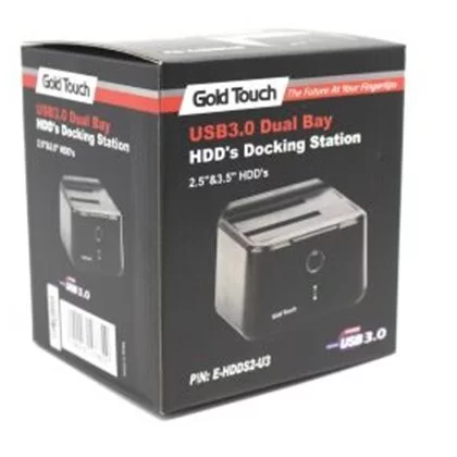 Корпус для Жесткого Диска Gold Touch USB3.0 Dual Bay HDD’s Docking Station