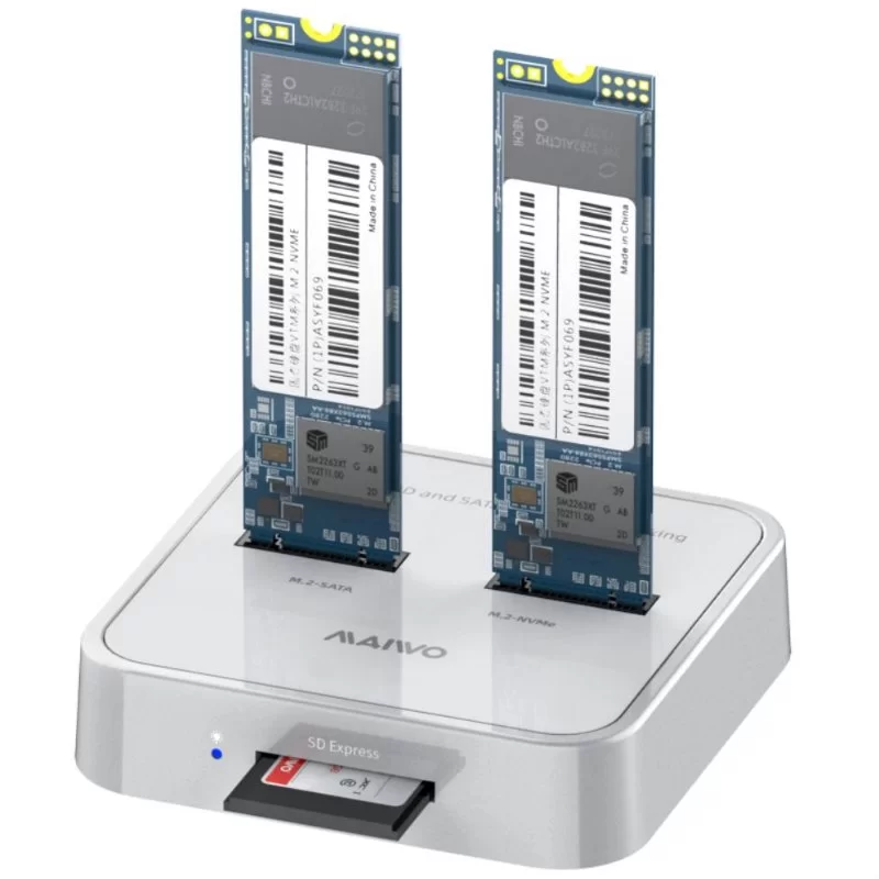 Maiwo Type-C to M.2/NVME Plus Card Reader K3016SD