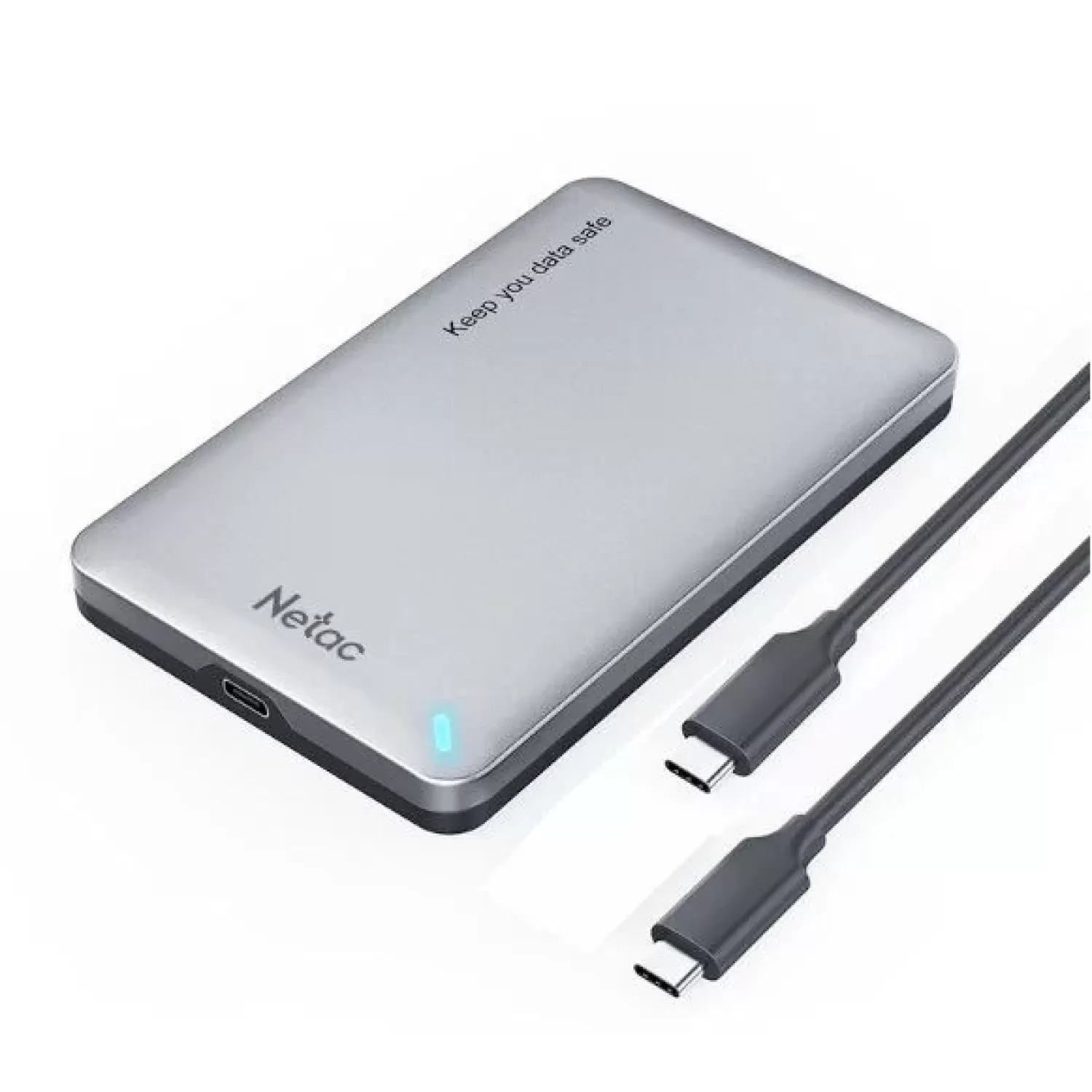 External box for hard drive Netac USB Type-C 2.5" Inch SATA HDD Case
