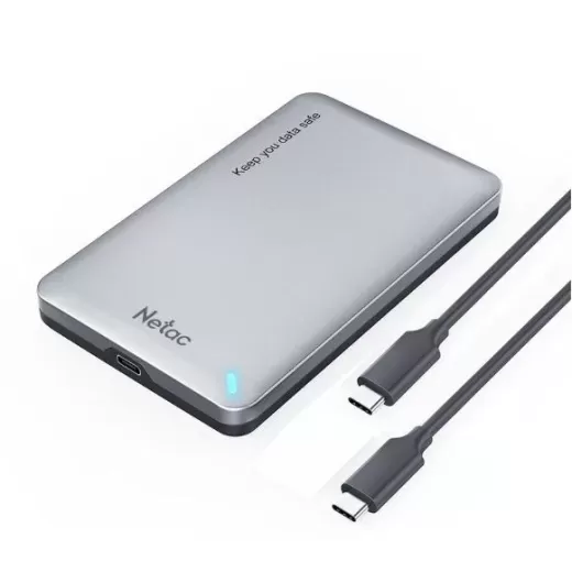 External box for hard drive Netac USB Type-C 2.5" Inch SATA HDD Case