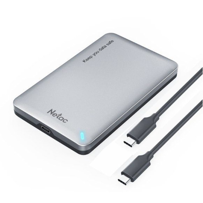External box for hard drive Netac USB Type-C 2.5" Inch SATA HDD Case