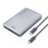 External box for hard drive Netac USB Type-C 2.5" Inch SATA HDD Case External box for hard drive Netac USB Type-C 2.5" Inch SATA HDD Case