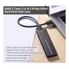 External box for hard drive Gold Touch USB3.1 To M.2 NVMe Type-C E-USB3.1-M2-NVME