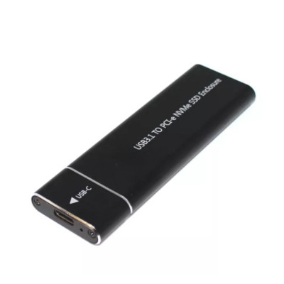 External box for hard drive Gold Touch USB3.1 To M.2 NVMe Type-C External box for hard drive Gold Touch USB3.1 To M.2 NVMe Type-C