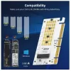 Адаптер Maiwo M.2 NVMe SSD to PCIe Adapter Card KT058A Адаптер Maiwo M.2 NVMe SSD to PCIe Adapter Card KT058A