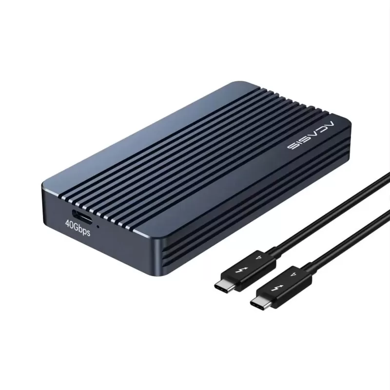 Hard Disk Enclosure ACASIS Thunderbolt 3 40Gbps M.2 NVMe SSD Enclosure TBU405AIR