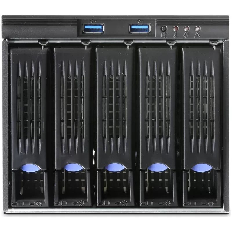CHENBRO SK33502 5-Bay 3.5" SAS/SATA 12Gb/s Hot-Swap SK33502H08-13709 Цвет:чёрный