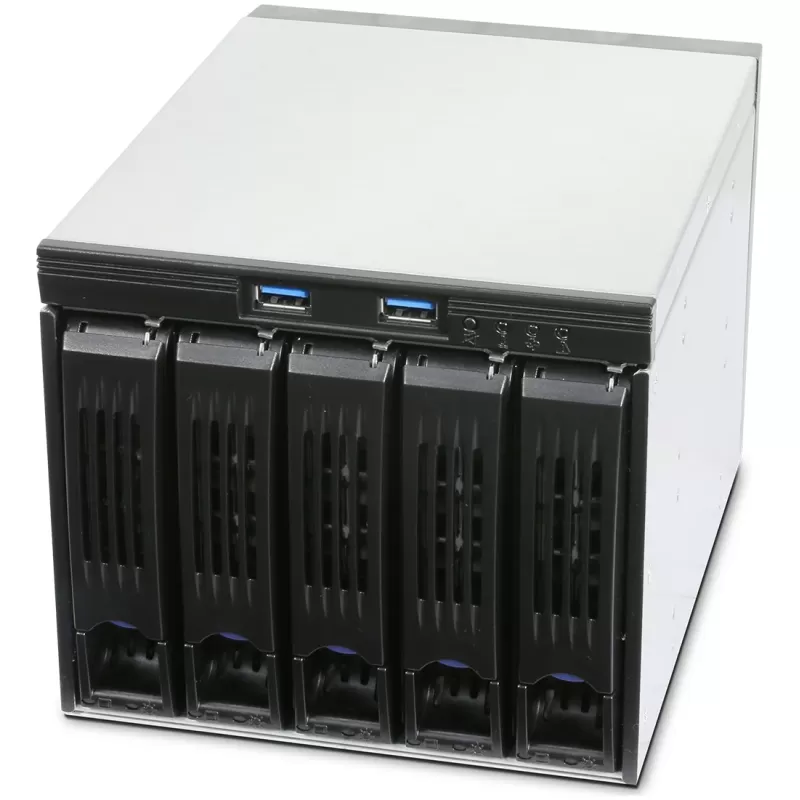 CHENBRO SK33502 5-Bay 3.5" SAS/SATA 12Gb/s Hot-Swap SK33502H08-13709 Цвет:чёрный