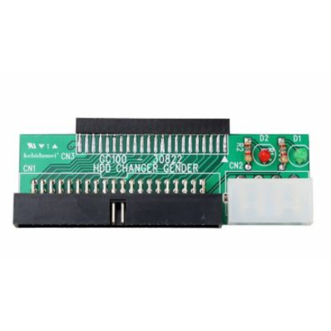 Hard Drive Adapter 44Pin 2.5" " HDD to 3.5" " IDE 40Pin KBT000568.. Hard Drive Adapter 44Pin 2.5" " HDD to 3.5" " IDE 40Pin KBT000568..