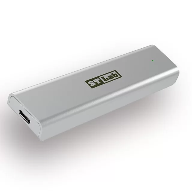 Case for SSD disk St-Lab USB 3.2 Gen 2 Type-C NVMe Enclosure ST-S-380 Case for SSD disk St-Lab USB 3.2 Gen 2 Type-C NVMe Enclosure ST-S-380