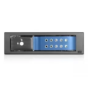 Адаптер iStarUSA 5.25" to 3.5" SAS/SATA 6G Hot-swap Blue BPN-DE110SS-BL