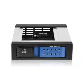 Адаптер iStarUSA 5.25" to 3.5" SAS/SATA 6G Hot-swap Blue BPN-DE110SS-BL
