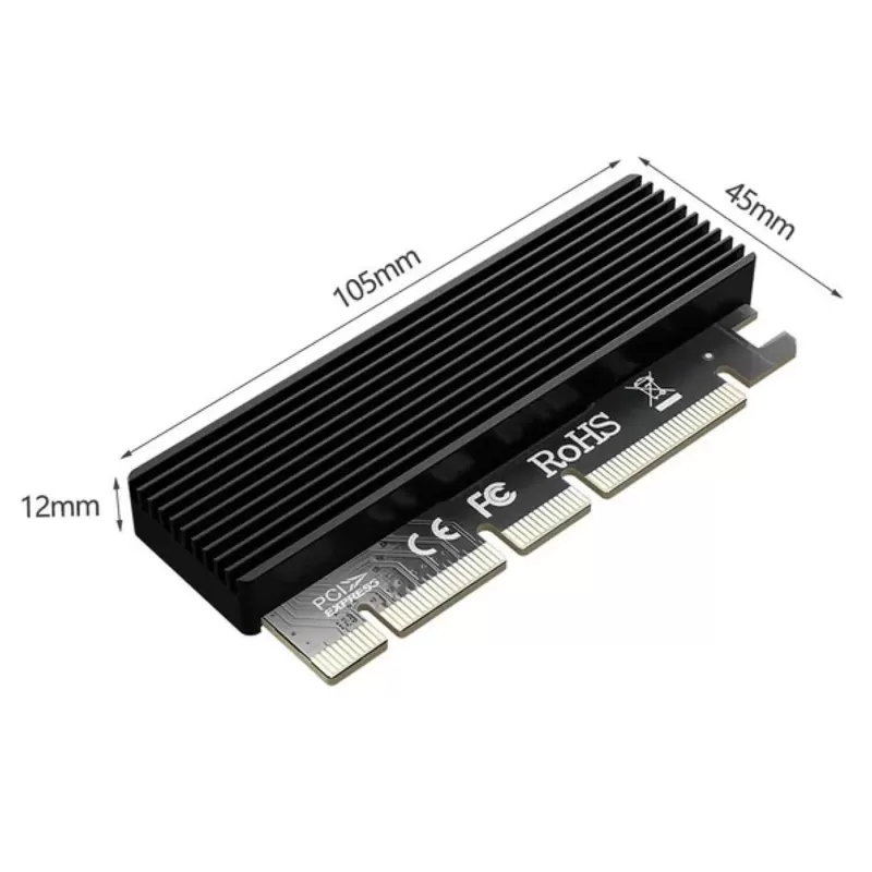 Адаптер ACASIS NVMe M.2 32Gbps to PCIe X16/X8/X4 Card With Heatsink AC-P16