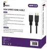 כבל מסך Protec HDMI 2.0 4K 2m DM272 כבל מסך Protec HDMI 2.0 4K 2m DM272