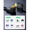 Cable UGREEN HDMI 2.0 4K/60Hz 90° Gold Plated 2m Cable 10173