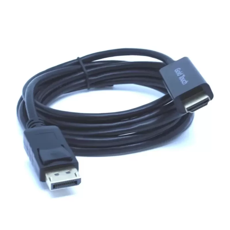 Cable Gold Touch DisplayPort to HDMI Cable 5m 1080p CH-DP-HDMI-5