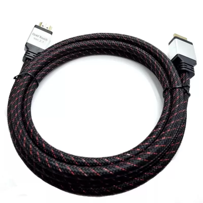 כבל Gold Touch HDMI 2.1V 8K@60Hz Cable 2m CH-HD2.1-2