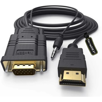 Cable HDMI TO VGA+AUDIO 1.8 '