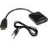 מתאם HDMI TO VGA עם אודיו