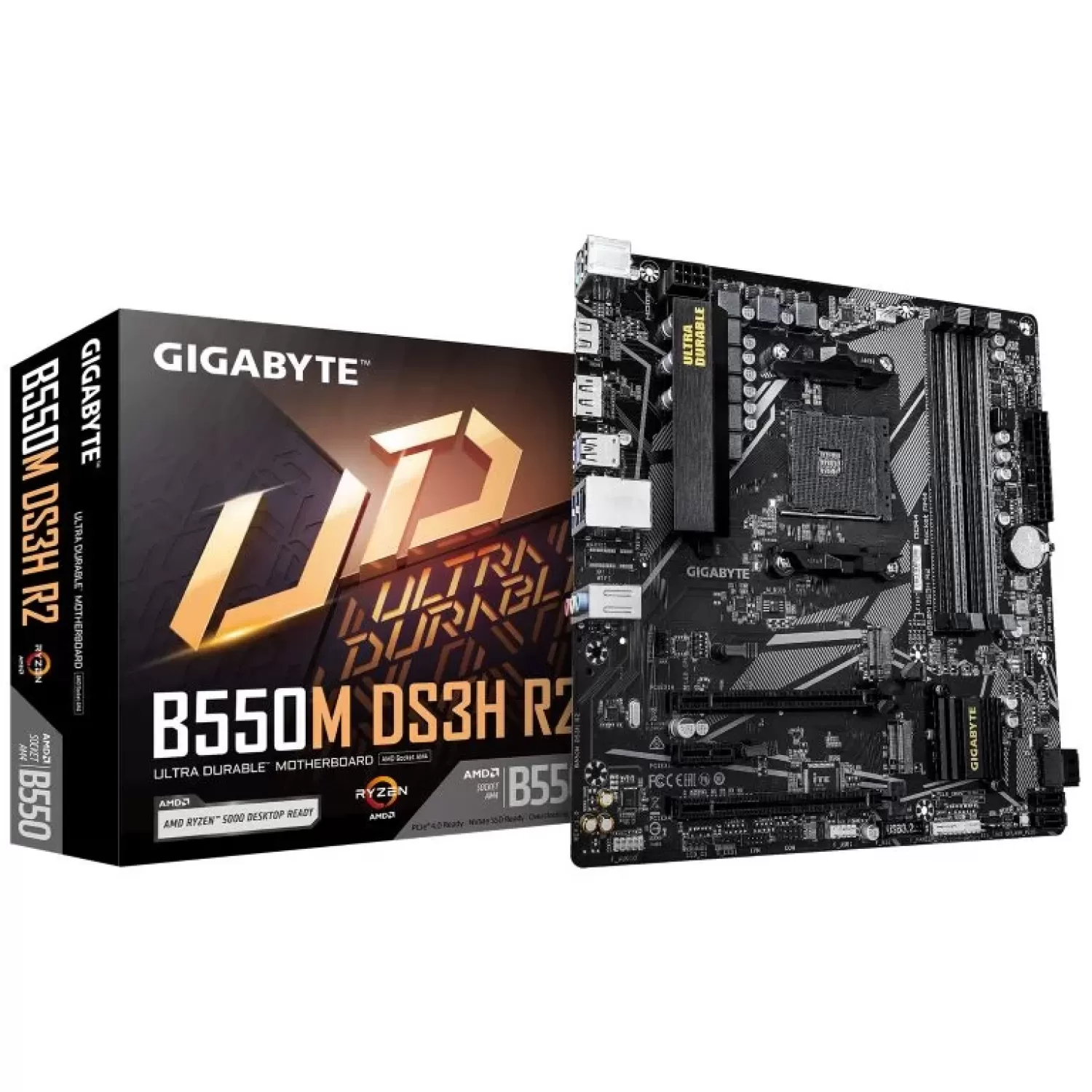 Motherboard Gigabyte B550M DS3H R2 DDR4 AM4