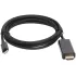 Cable USB-C to HDMI 4K@30Hz 1.8m black