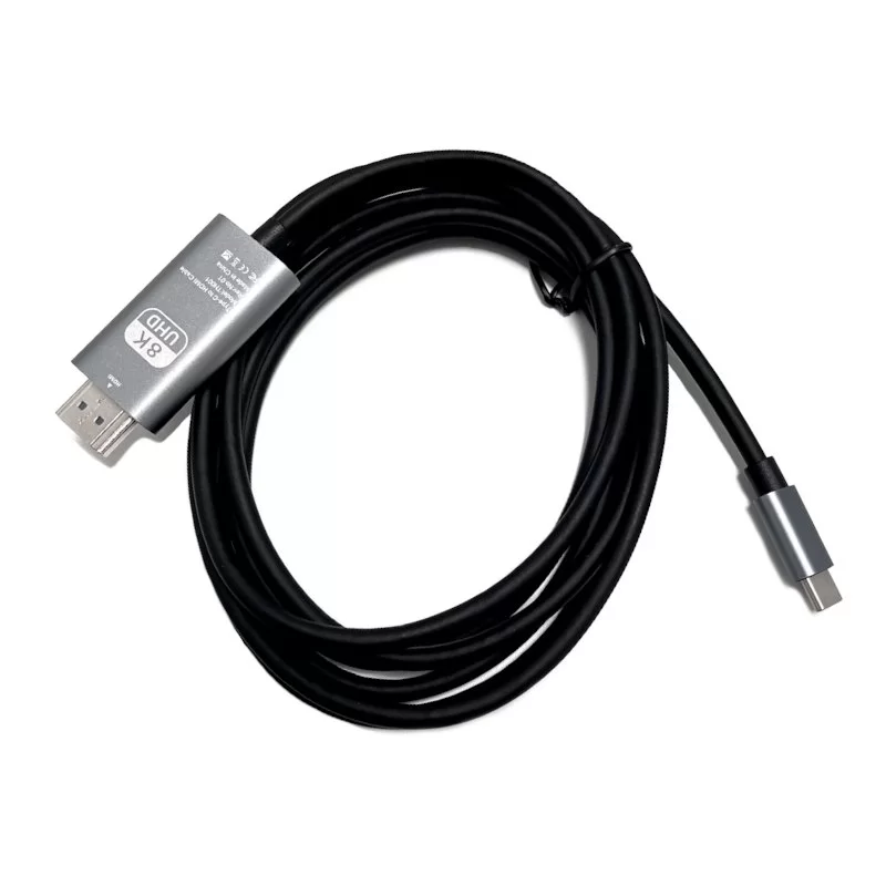 Cable Gold Touch USB3.1-C To HDMI Male 8K@60Hz 1.8m CH-C-HDMI-8K-1.8