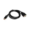 כבל Gold Touch DisplayPort to DVI 4K@30Hz Cable 1.8m CH-DP-DVI-1.8-4K30