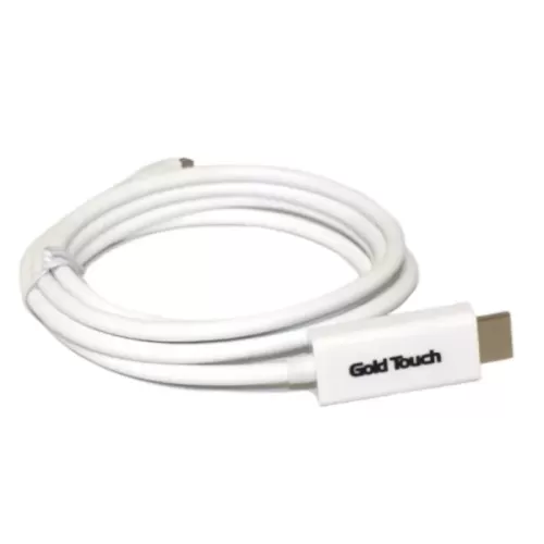 כבל Gold Touch Mini DP To HDMI 1.8m CH-MINI-DP-HDMI-1.8 כבל Gold Touch Mini DP To HDMI 1.8m CH-MINI-DP-HDMI-1.8