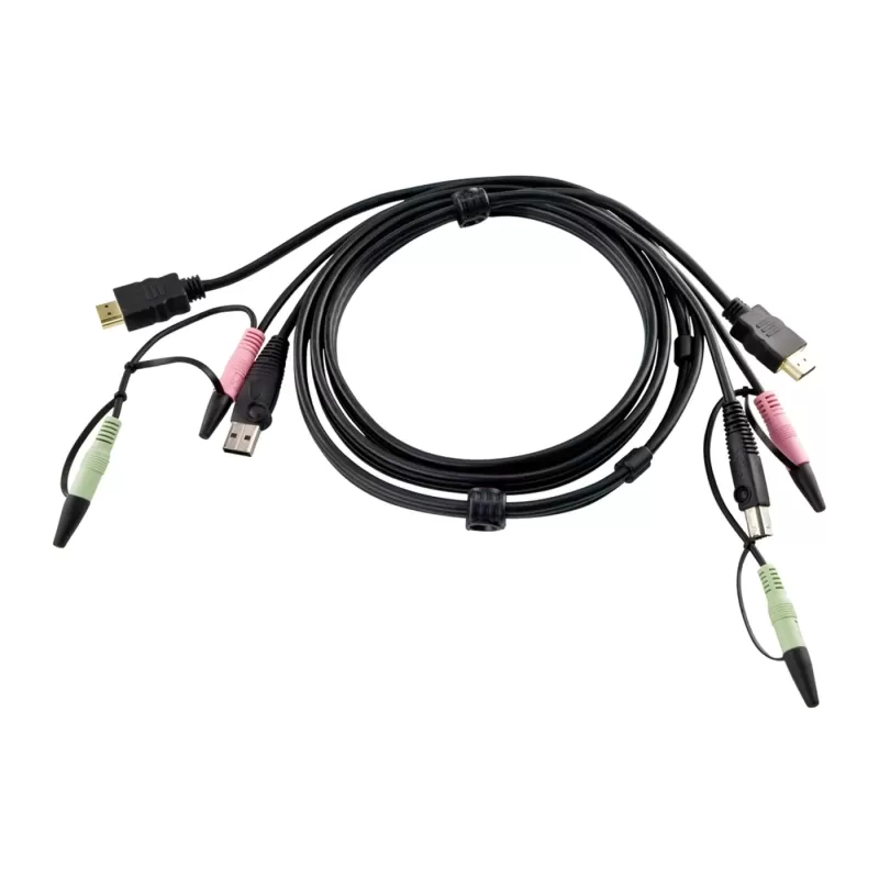 HDMI cable ATEN 2L-7D02UH 1.8M USB HDMI KVM Cable D02UH