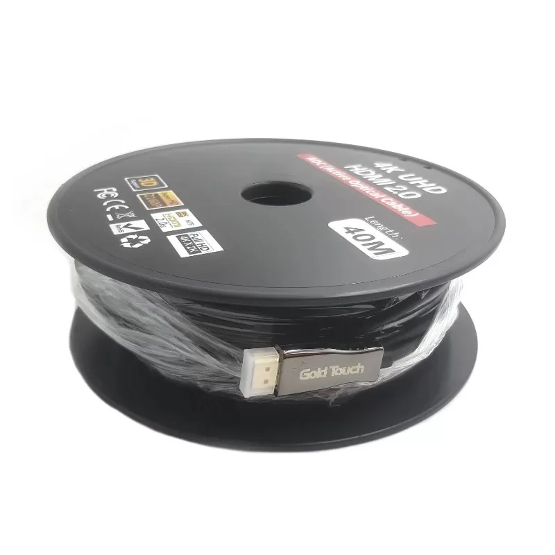 Кабель Gold Touch Fiber Optic AOC HDMI 2.0 4K@60Hz Cable 70m CH-HD-AOC-70