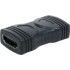 מתאם HDMI נקבה ל-HDMI נקבה מוזהב
