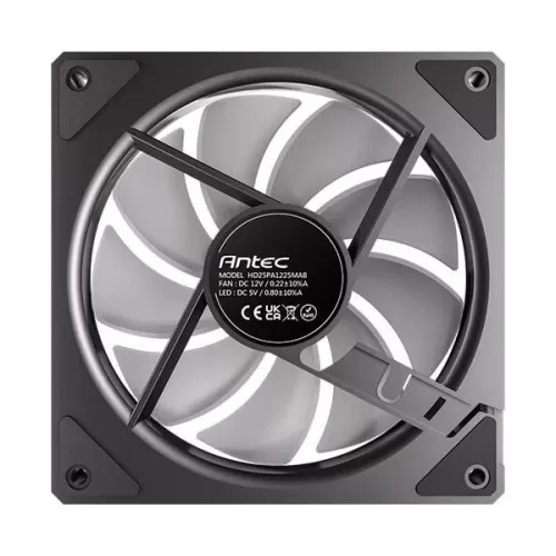 Case Fan Antec Vision 120 Reverse ARGB FANS 3PK black 120mm