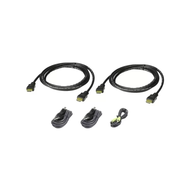 HDMI cable ATEN 2L-7D02UHX5 1.8M USB HDMI Dual Display D02UHX5