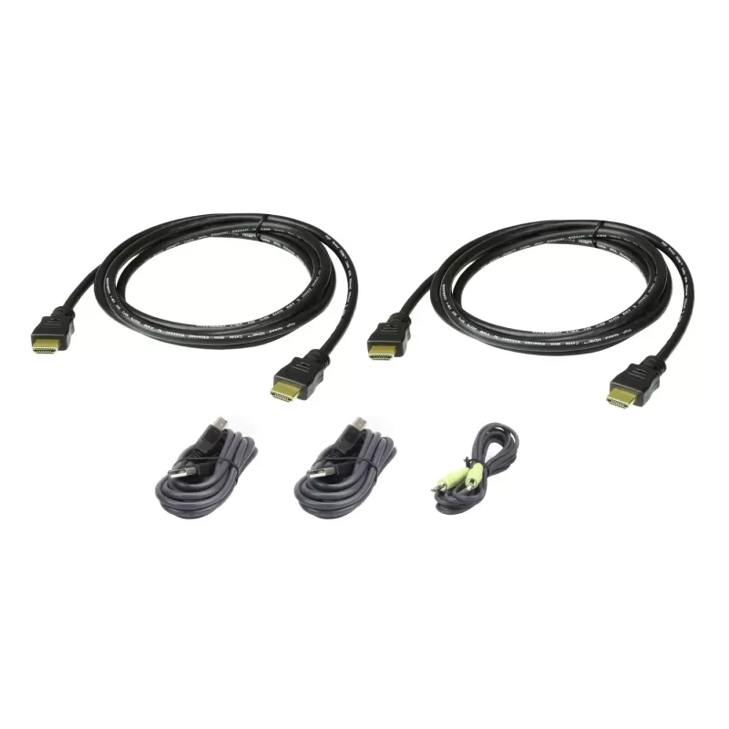 HDMI cable ATEN 2L-7D02UHX5 1.8M USB HDMI Dual Display D02UHX5