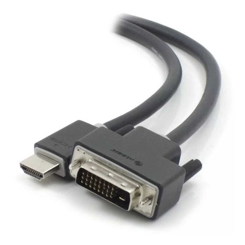 ALOGIC DVI-D (out) to HDMI (in) Pro Series 2m Cable DVI-HDMI-02-MM