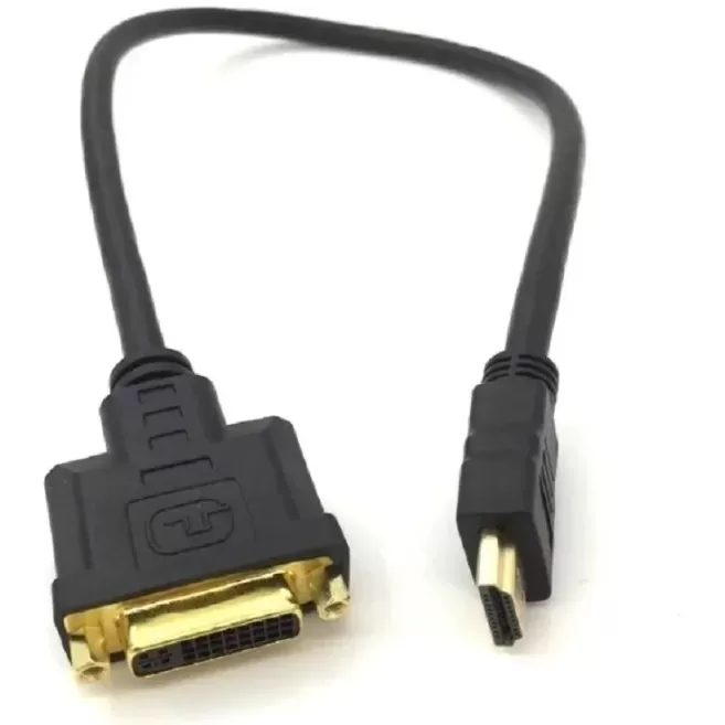 Cable Gold Touch HDMI to DVI-I Converter Cable E-HDMI-DVI-CBL