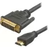 כבל HDMI (M) to DVI (M) 25pin 1.8m