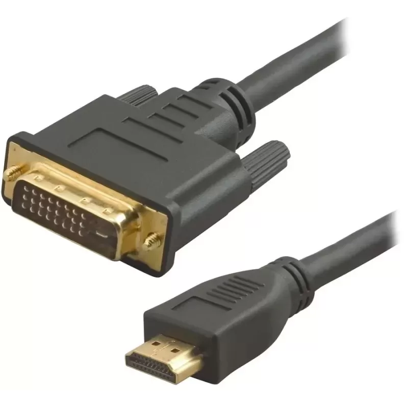Кабель HDMI (M) to DVI (M) 25pin 1.8m