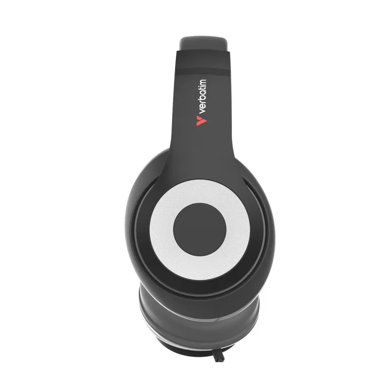 Wired Headphones Verbatim TruSound USB-C Headset Color:black
