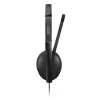 Проводные наушники Lenovo Wired VoIP Headset (Teams) Цвет:чёрный