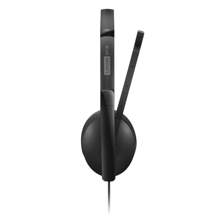 Проводные наушники Lenovo Wired VoIP Headset (Teams) Цвет:чёрный