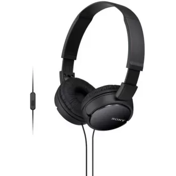Wired On-Ear Headphones With Microphone Sony MDR-ZX110APB black