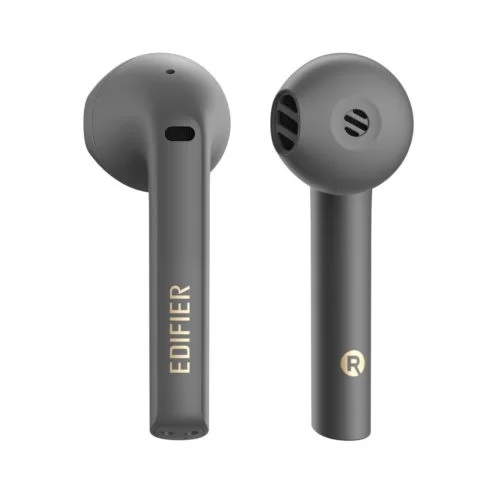 Bluetooth Headphones by Edifier with Microphone in Gray Edifier TWS200 Plus