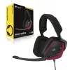 Wired Gaming Headset with Built-in Microphone Corsair VOID ELITE SURROUND Premium Gaming Headset with 7.1 Surround Sound - Cherry Color:black
