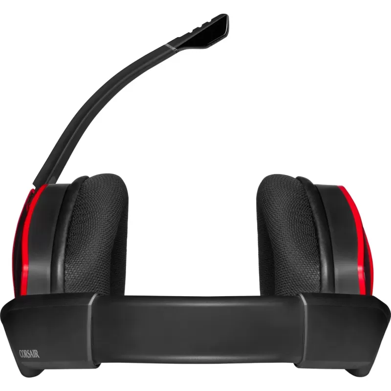 Wired Gaming Headset with Built-in Microphone Corsair VOID ELITE SURROUND Premium Gaming Headset with 7.1 Surround Sound - Cherry Color:black