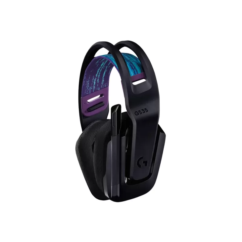 Wireless gaming headphones Logitech G535 Lightspeed Color:black