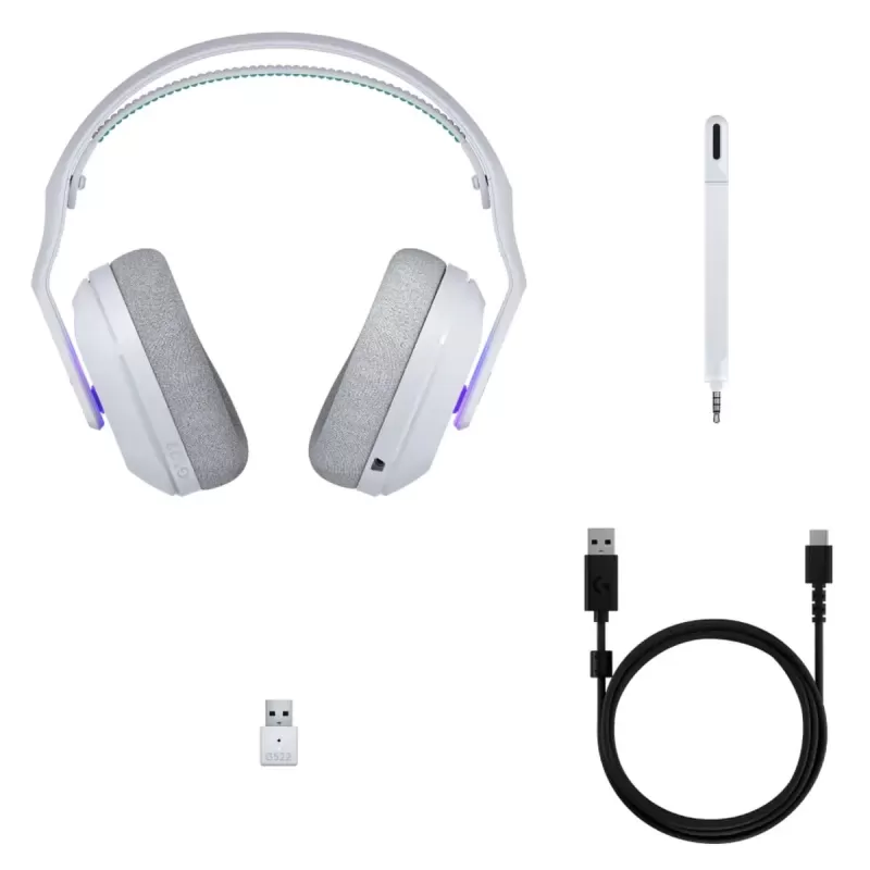 Headphones Logitech G522 Lightspeed Color:white