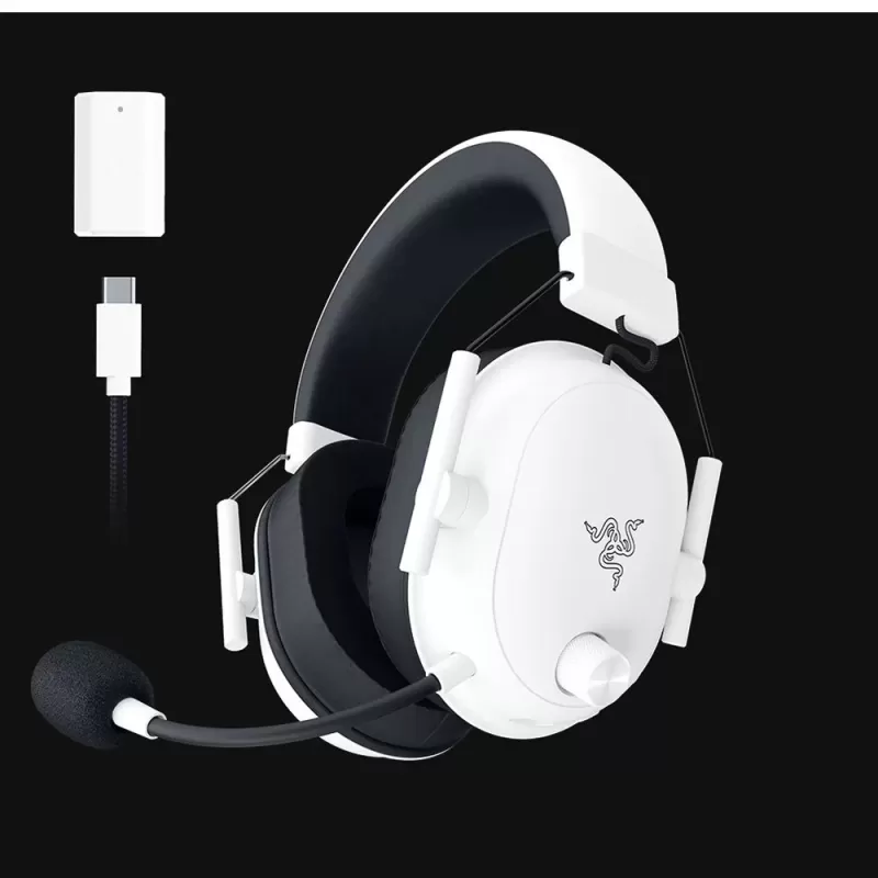 Wireless gaming headphones RAZER BlackShark V2 HyperSpeed - white